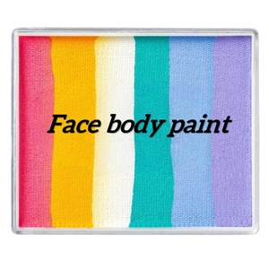 Kit de peinture de visage de <span class=keywords><strong>maquillage</strong></span> de fantaisie d'artiste de fête gâteau fendu 50g (fil de <span class=keywords><strong>fée</strong></span>) fournitures de peinture de visage Kit de peinture de visage professionnel - Product Image 2