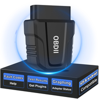Escáner OBD2 Inalámbrico V011 en Stock de Fábrica, Elm 327 Bluetooth para iPhone, Herramienta de Diagnóstico para Todos los Vehículos