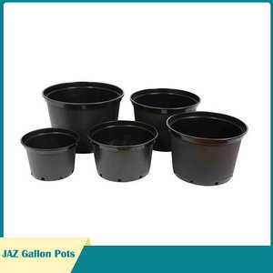 Usine Oem 1 2 35 7 10 12 15 <span class=keywords><strong>Gai</strong></span> Noir Gallon Commerce Pot De Fleur Pour L'ensemencement - Product Image 4