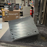 Boîtier d'instrument électronique en alliage d'aluminium anodisé de qualité Protection IP54 Boîtier de commande Boîtiers en plastique métallique
