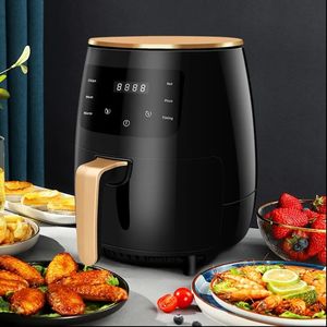 Plateau carré en verre, <span class=keywords><strong>double</strong></span> porte française, accessoire portable XXL, profond, <span class=keywords><strong>double</strong></span>, noir, pièces de rechange, étagère de cuisine, panier pour <span class=keywords><strong>friteuse</strong></span> à air - Product Image 1