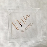 Boîte de rangement et de présentation en acrylique transparent en gros - Conteneur personnalisable avec couvercle pour la vente au détail et l'emballage cadeau