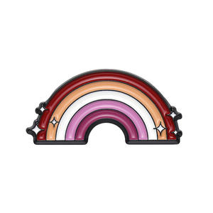 8 stili arcobaleno orgoglio Custom metallo smalto spille natale distintivi per ragazze amiche lesbiche cartoni animati regali di natale per - Product Image 6