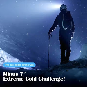 Linterna LED de 5 Leds Recargable con Batería Integrada 18650, Luz Potente para Camping, Aventura, Pesca, Linterna Frontal - Product Image 2