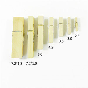 Hộp Vải Mùa Xuân Newell Bảng Chunky Trái Cây Đồ Chơi <span class=keywords><strong>12</strong></span> "Kẹp Quần Áo Chốt Búp Bê Bằng Gỗ Với Màu Sắc Tùy Chỉnh - Product Image 3