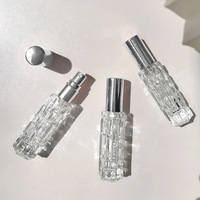 Flacon de parfum au melon amer de 10 ml en gros, flacon d'échantillon de parfum, flacon de parfum en verre