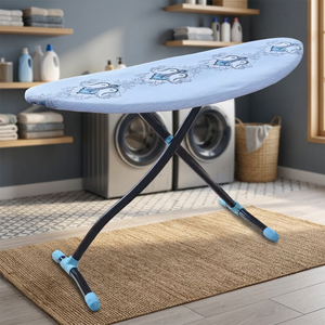 Tabla de Planchar Portátil Ajustable de Alta Calidad Kanat Pro, Cubierta de Tela Resistente, Altura Ajustable de 92-64 cm - Product Image 3