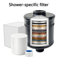 Filtre à eau pour robinet et douche à 15 étapes, haute capacité, filtration universelle de l'eau dure pour la douche de la salle de bain