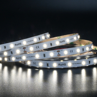 Bande LED Premium 9,6W SMD2835 DC24V 60 LED/m Étanche Flexible Ruban Lumineux Haute Luminosité pour Éclairage Domestique et Commercial