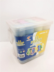 Vendita diretta in fabbrica OEM per l'insegnamento/<span class=keywords><strong>pittura</strong></span> all'aperto per bambini di alta qualità lavabile 12 pz/quadrato PP secchio marciapiede gesso - Product Image 4