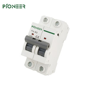 AC MCB 220V/230V/240V Typ C 50Hz/60Hz 2P Leistungs schalter Kunststoff haushalt 6A/10A/16A/20A/25A/32A/40A/50A/63A 2-poliger Lufttyp - Product Image 3