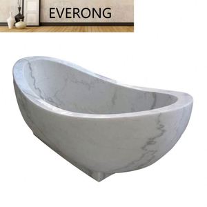 Grande <span class=keywords><strong>vasca</strong></span> da <span class=keywords><strong>bagno</strong></span> in pietra calcarea Beige - Product Image 2