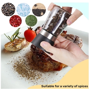 Pot à épices <span class=keywords><strong>en</strong></span> <span class=keywords><strong>verre</strong></span> lisse de 180 ml, certifié FDA CE LFGB, pour la cuisine et la restauration, hermétique, résistant à l'humidité, <span class=keywords><strong>avec</strong></span> couvercle doseur. - Product Image 6