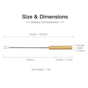 Brochetas de Acero Inoxidable 430 Portátiles de Tamaño Mini a Precio de Fábrica para Asar Carne, Alimentos, etc. - Product Image 3