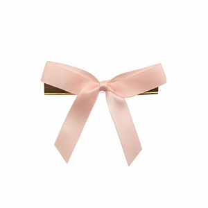E-Magic Prix Usine Nœuds en Ruban de Satin Pré-Noués Faits Main Personnalisés avec Torsades Dorées pour Décorations d'Emballage de Sacs de Pâtisserie et de Bonbons - Product Image 3