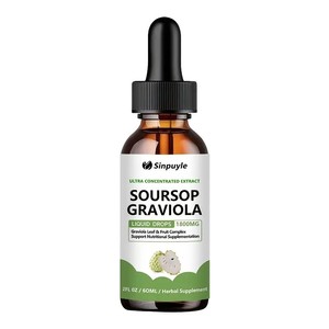 Envío Rápido, Suplemento Dietético Orgánico Natural, Extracto de Hoja de Guanábana, Gotas de Guanábana para el Sistema Inmunológico - Product Image 1