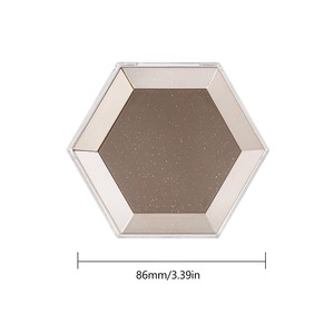 Etiqueta privada 8 colores impermeable brillo de larga duración Brillo alto pigmento polvo prensado vegano <span class=keywords><strong>bronceador</strong></span> resaltador maquillaje - Product Image 4
