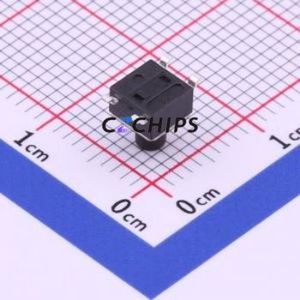 TS-1109S-C-E Tactile Switch SMD-4P,4.5x4.5mm Switch Single Pole Single Throw Round Button 2.6N Vertical Mount - Product Image 2
