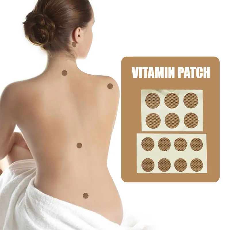 Energy Patch vitamin D3 multivitamin skin care patch OEM Private Label Fast Delivery Health care product