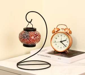 مراكش اليدوية الزخرفية شمعة حامل الزجاج شمعة من الفسيفساء أصحاب الفوانيس و شمعة داخل إناء لديكور المنزل - Product Image 3