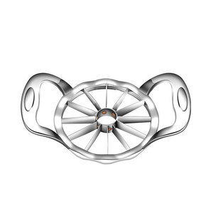 ที่ตัดแอปเปิ้ลสแตนเลส 304 พร้อมที่คว้านผลไม้โลหะผสมสังกะสีหนา ที่ตัดผลไม้สำหรับครัว ใช้กับเครื่องล้างจานได้ ชุด 12 ชิ้น - Product Image 5