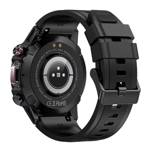 Montre connectée Drioshipping avec appel Bluetooth, étanche IP68, écran AMOLED 1,43 pouces, moniteur de fréquence cardiaque et d'oxygène sanguin, montre intelligente HK87 pour hommes - Product Image 6