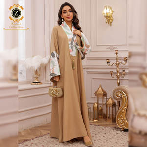 Zaynab Jalabiya Arabischer Golf Bestickter Großhandel Dubai Abaya Fancy Collection Frauen Dubai Ramadan Abaya Frauen Muslimisches Kleid - Product Image 4