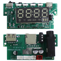 Dekoder Modul untuk Papan Dekode MP3 Kartu TF 32GB Mendukung MP3/WMA/WAV/MP1/MP2 Daya Tahan Baterai 10-20 Jam untuk Layar V2.0