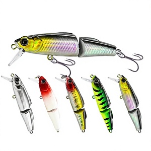 Señuelo de Pesca Articulado de Dos Secciones, 3.8g 5.3g 9g, Cebo Duro con Anzuelos Triples para Agua Dulce y Salada - Product Image 1