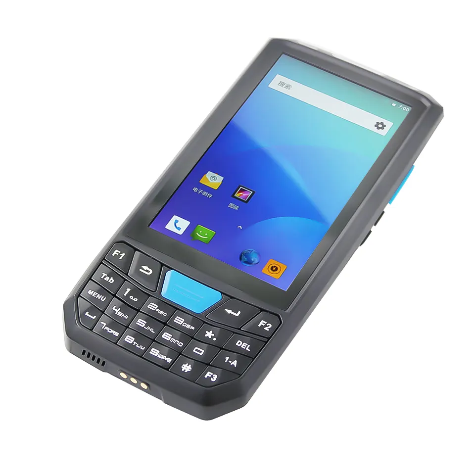 Escáner de código de barras para gestión de almacén, dispositivo PDA Industrial resistente, Android 9,0, NFC, nuevo