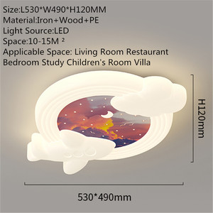 <span class=keywords><strong>Plafonnier</strong></span> LED nordique salon Villa chambre étude créative nuage <span class=keywords><strong>avion</strong></span> <span class=keywords><strong>plafonnier</strong></span> - Product Image 6