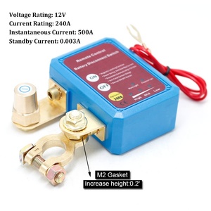 12V 240A Pin ngắt kết nối công tắc nguồn điều khiển từ xa <span class=keywords><strong>Kill</strong></span> <span class=keywords><strong>Switch</strong></span> cho xe & Xe tải shut off cắt thiết bị chuyển mạch - Product Image 5