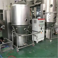 Secador granulador de lecho fluido de laboratorio para componentes básicos de procesamiento de alimentos que incluyen motor y motor