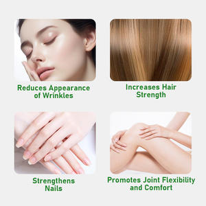 OEM ODM Kolajen Peptitleri Tozu <span class=keywords><strong>Protein</strong></span> Kalsiyum Hidrolize Sığır Kolajeni Takviyesi Güçlendirici Saç Tırnak Parlak Cilt - Product Image 3