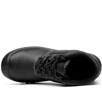 Chaussures de sécurité Deltaplus Chili, certifiées CE, en acier noir, avec embout en acier ESD, fabricant de chaussures de sécurité