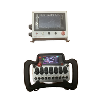 Vehículo Aéreo Robótico Tipo Araña con Orugas, Control Remoto Inalámbrico 12V/24V, Industrial, Impermeable, 433MHz, 4/5/6 Joysticks y Botones