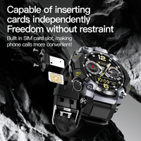 Reloj Inteligente Android 4G con Tarjeta SIM para Mujer, Deportivo, Resistente, Redondo, con GPS, WiFi, Cámara, Monitor de Actividad Física, Resistente al Agua IP67 y Correo Electrónico