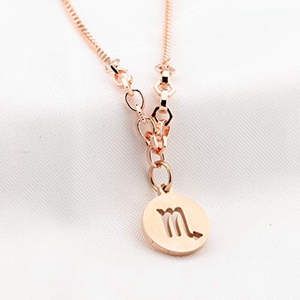 Di Vendita Caldo di modo Dei Monili In Oro Rosa Placcato Segno Zodiacale Del Braccialetto Delle Donne Astrologia Braccialetto di Perline per Le Donne - Product Image 6