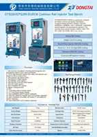 Banco de Pruebas para Inyectores Common Rail DTS280EURO6 EPS280EURO6