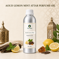 Minyak Parfum Attar Aoud Lemon Mint Minyak Parfum Arab Minyak Parfum Grosir Label Pribadi Produsen OEM Pemasok