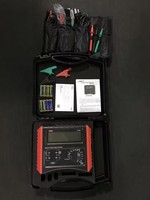 UT595 Instrument de mesure de séquence de phase Testeur de continuité à faible résistance Testeur complet de sécurité électrique