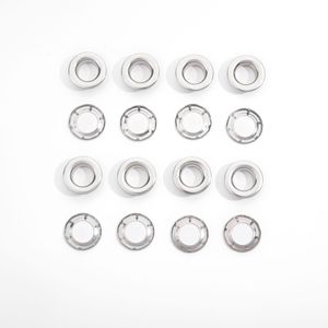 Ojales metálicos redondos XFN de cobre, hierro y acero inoxidable de 22 mm, 25 mm y 32 mm para jeans, zapatos, sombreros, cinturones y mochilas. - Product Image 2