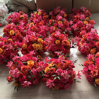 KL-FC92 OEM Factory High Quality Artificial White Flowers Ball Center Piece Flower Centerpieces for Wedding Table Arrangement