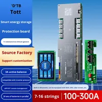 Placa de Protección de Batería de Litio de 48V y 16 Cadenas para Almacenamiento de Energía Fotovoltaica TDT, Modelo 1001, 3A, Ecualización Activa