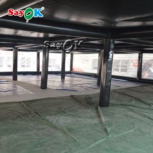 Laberinto inflable gigante para sala de escape, casa de horror para halloween, venta al por mayor de fábrica - Product Image 6