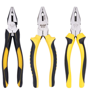 Alicates de Acero al Cromo Vanadio de Grado Industrial de 8 Pulgadas con Mordaza Serrada, Mango de Agarre Suave, Herramienta Multifuncional para Cortar y Sujetar Alambres, ODM - Product Image 2