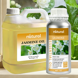 Aceite Esencial de Jazmín Absoluto Orgánico, Aceite de Jazmín Árabe 100% Puro y Natural, Aceite Esencial de Flor de Jazmín para el Cuidado de la Piel y Perfumes - Product Image 1