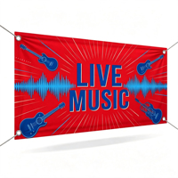 Pancarta de Vinilo PVC de Alta Calidad para Exteriores, Logotipo Personalizado, Publicidad para Deportes, Competiciones, Festividades, Negocios, Ferias Comerciales