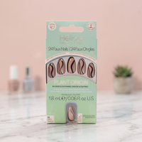 Ongles artificiels Helios Plant Black Silver Swirl, code-barres 800307814566, code article PDV3751
