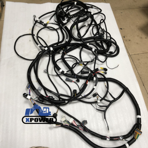 Xpower SK210-8 Full Vehicle Wiring <b>Harness</b> for Construction Machinery Diesel Engine Pump Motor-New Farm Excavator LQ13E01245P1 6 - Product Image 2